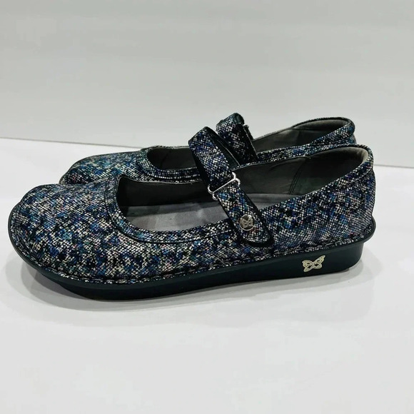 Alegria Belle Net Neutrality Multicolor PatternWomen's Mary Jane 42 US 11/11.5 - Picture 9 of 9